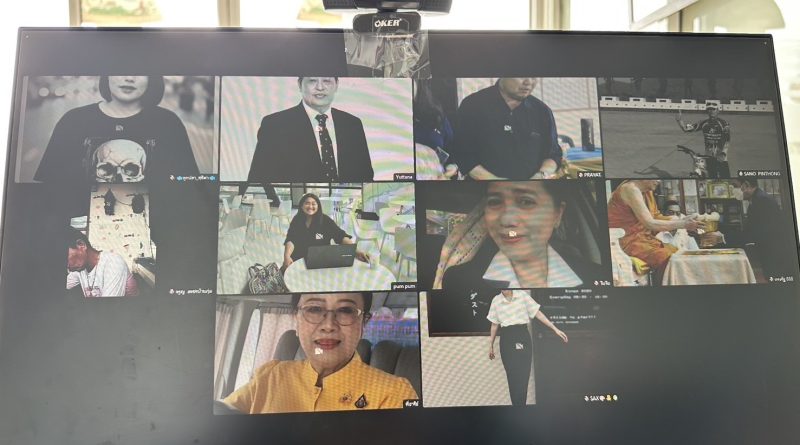 นายกสมาคมชาวเพชรบุรีประชุมคณะทำงาน เพื่อเตรียมความพร้อม จัดงานวิ่ง “เพชรบุรีมาราธอนครั้งที่ 5” ผ่านช่องทางONLINE