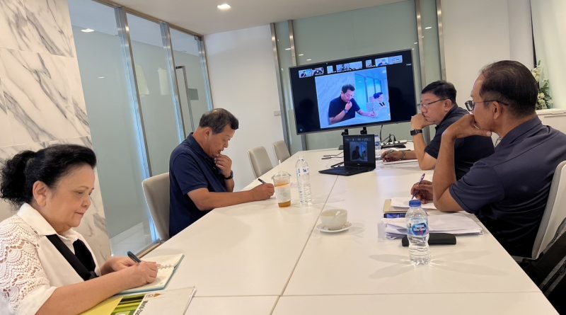 ประชุม ทีมฟุตบอล เพชรบุรี PBRU FC เพื่อสรุปการคัดเลือกนักเตะ ทีมงาน การบริหารจัดการทีมเพื่อเข้าร่วมการแข่งขัน T3 โซนตะวันตก
